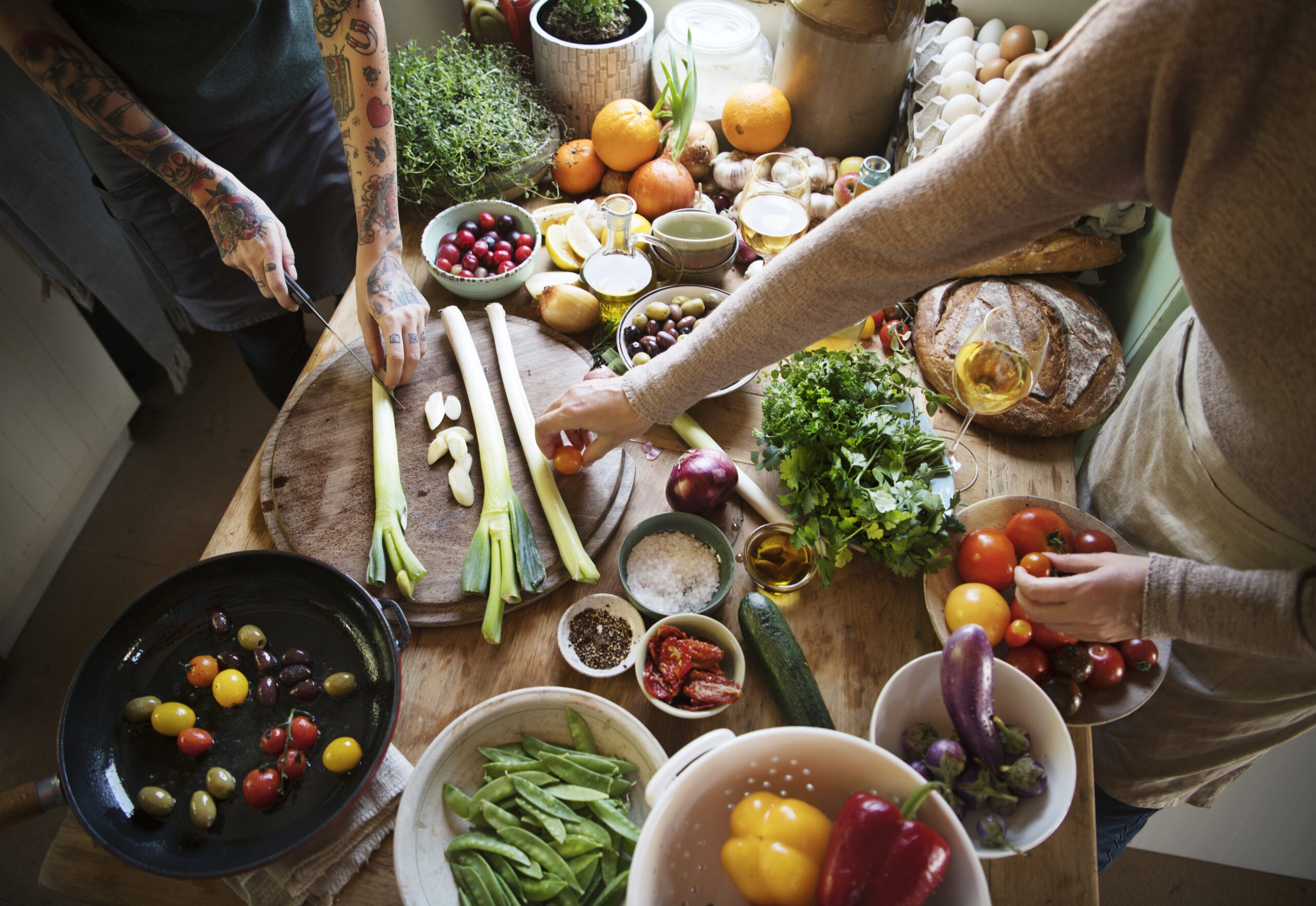 Cosmética natural y alimentación saludable